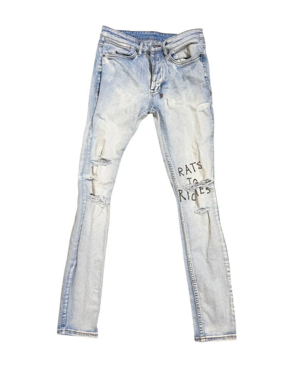 Ksubi Van Winkle Rat To Riches Distressed Denim